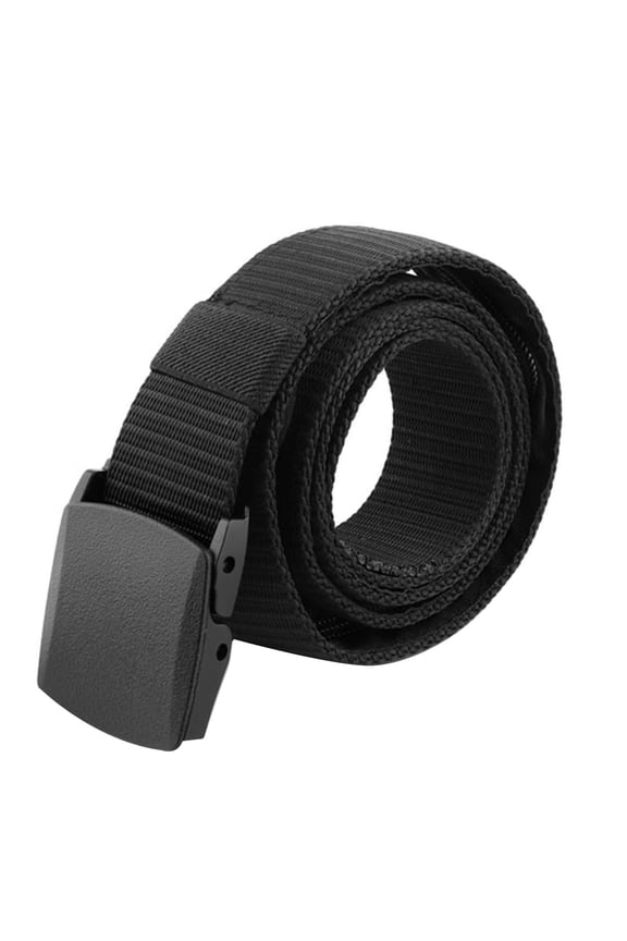 Secure and Stylish Nylon Travel Belt for Men with Hidden Compartment and Non-Metal Buckle for Camping Hiking Adventures