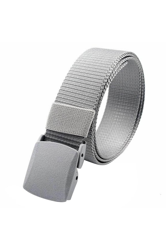 Secure and Stylish Nylon Travel Belt for Men with Hidden Compartment and Non-Metal Buckle for Camping Hiking Adventures