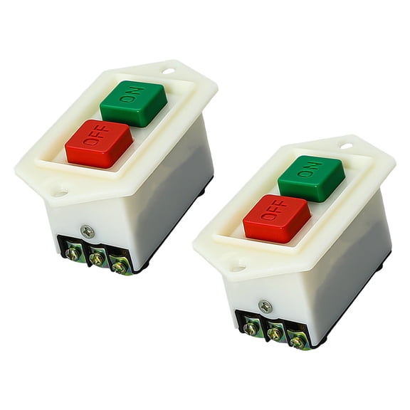 Secure operate Push Button Switches 380V 5A Benches Grinder Switches for Home & Professional Use in Power Tool Management