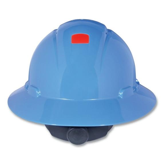SecureFit H-Series Hard Hats, H-800 Hat with UV Indicator, 4-Point Pressure Diffusion Ratchet Suspension, Blue | Bundle of 2 Each