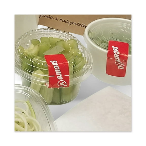 SecureIT Tamper Evident Labels Secure It 3" Red 250/Roll 2 Rolls/Pack P13SI2