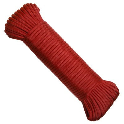 Secureline NPC5503250R 5/32" X 50' Red Nylon Paracord