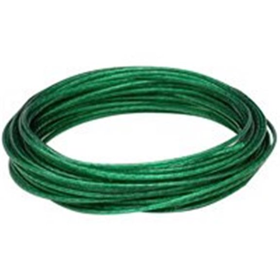 SecureLine 50 foot Green Vinyl Coated Wire Clothes Line
