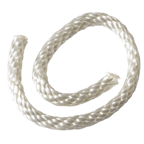 Lehigh Group SNR46 1/8" X 600' White Nylon Solid Braid Rope Pack of 600