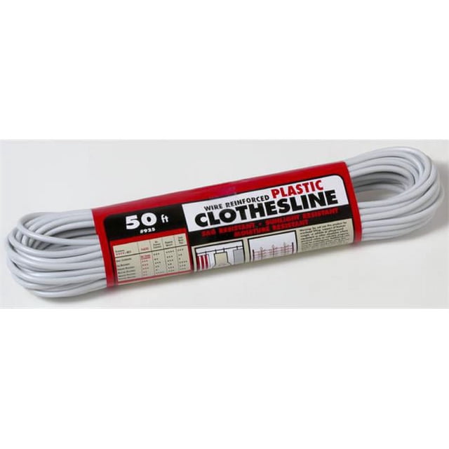 SecureLine Lehigh 3/16 in. D X 50 ft. L White Wrapping Plastic ...