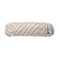 thumbnail image 1 of Lehigh Group BPE1050W Lehigh Bpe1050Hd Diamond Braided Rope 50 Ft L 230 Lb 50 White/Red, 1 of 2