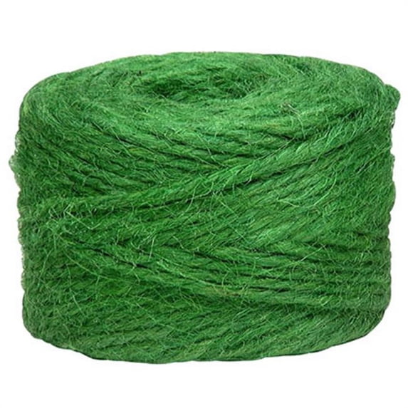 TWINE JUTE TWIST GREEN (Pack of 1)