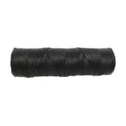 SecureLine Tarred Nylon Twine with 113 Lb. Tensile Strength, Black, #18 x 249