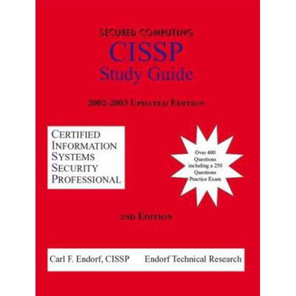 Pre-Owned Secured Computing: CISSP Study Guide (Paperback) 155212889X 9781552128893