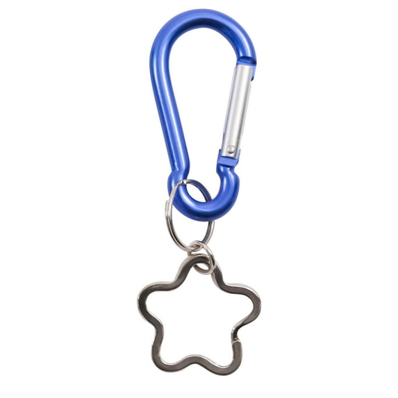 Secureline Item# 40926SL-6, Spring Snap with Charm, Aluminum, Assorted Colors, 1/4" x 2-1/4", 1 Each