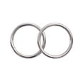 thumbnail image 1 of Secureline Item# 7065W, Welded O-Rings, 2 per Card, Nickel Plated Finish Hardware. Rings are 1-1/2 inch Diameter., 1 of 4