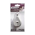 thumbnail image 1 of Secureline Item# 7088-6P, Pulley Rigid Eye, Single 1-1/2 inch Diameter Sheave, Nickel Plated, 1 Each, 1 of 5