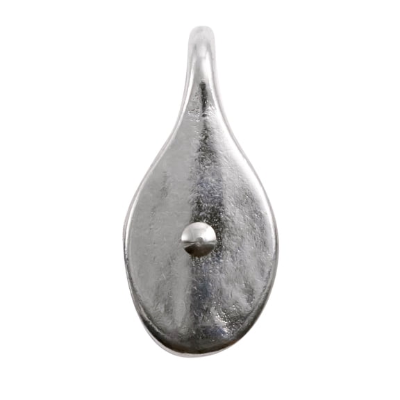 Secureline Item# 7092P-6P, Pulley Rigid Eye, Single Sheave 2", Nickel Plated