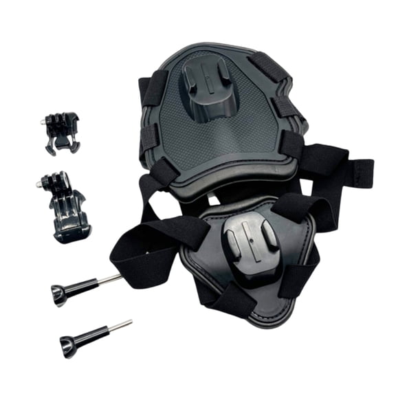 Secures fit Pet Camera Harness Mount Adjustable Strap Design For Stable Action Camera Attachment for 15-120lbs Pet