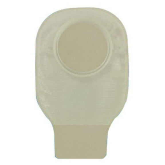 Securi-T Two-Piece Drainable Opaque Ostomy Pouch, 9 Inch Length, 2 Inch Flange