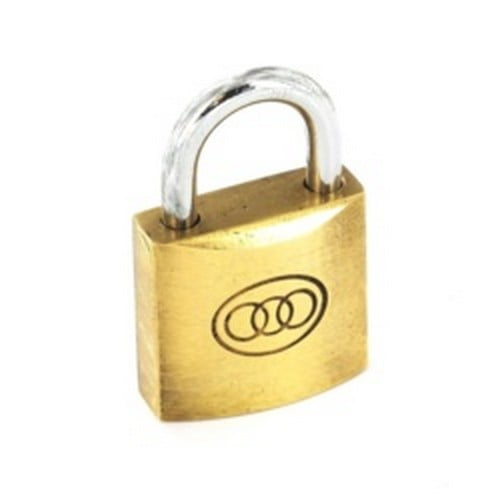 Securit Brass Tricircle Padlock