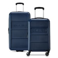 thumbnail image 1 of Securitech by Delsey, Asphalt 2-Piece Spinner Luggage Set, with Carry-on & Trunk, Navy, 1 of 10