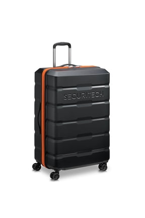 by Delsey, Citadel 31" Large Hardside Checked Spinner Luggage, Black