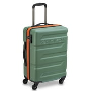 Securitech by Delsey, Slash Carry-on Expandable Spinner Luggage, Green