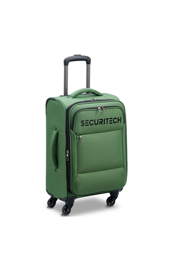 by Delsey, Vanguard Carry-on Softside Spinner Luggage Green