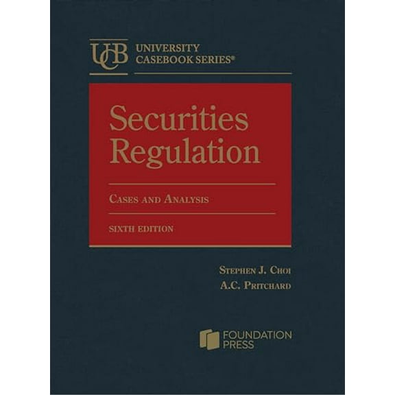 Pre-Owned Securities Regulation, Cases and Analysis (University Casebook Series), 9781636592718, 1636592716, Hardcover, 6 edition