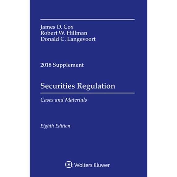 Pre-Owned Securities Regulation: Cases and Materials, 2018 Supplement (Paperback) 1454894695 9781454894698