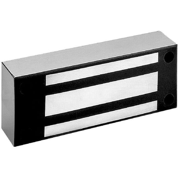 Securitron M62BD 12-24 V DC M62 Magnalock with MBS & DPS, Satin Stainless Steel