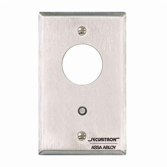 Securitron Mortise Keyswitch,SS,Momentary,5A MK