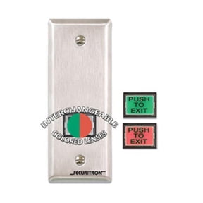 Securitron Push to Exit Button,Emergency EEB3N