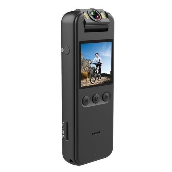 Security 2K Body Camera With Audio And Video Recording Wearable Body Cam WiFi Camera Camcorder With 180 Rotatable Lens Magnetic Back Clip  Stand For Law Enforcement