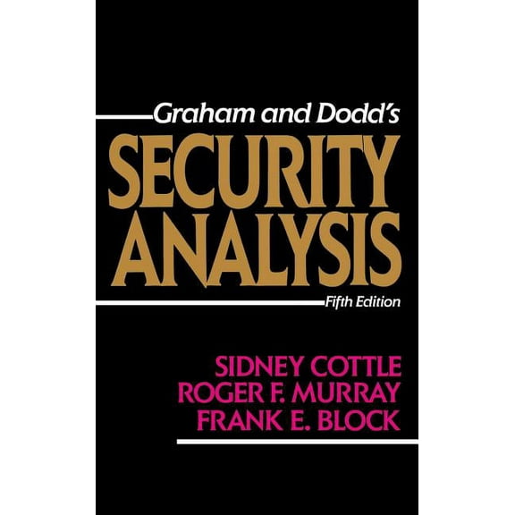 Security Analysis: Fifth Edition, (Hardcover)