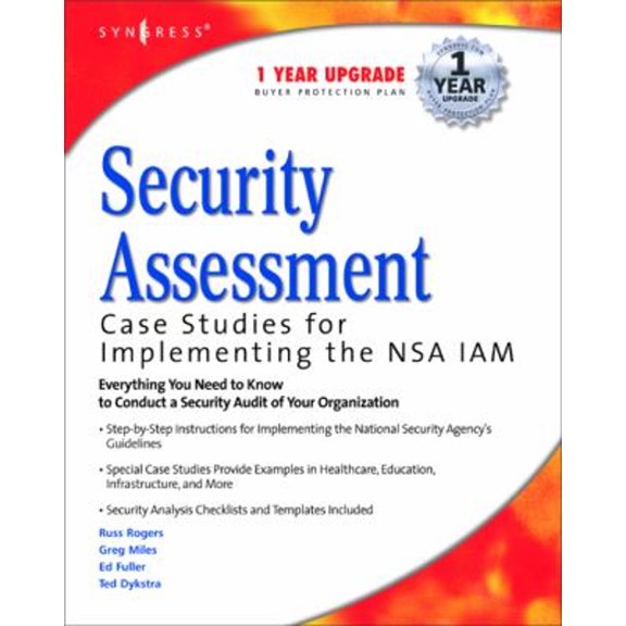 Pre-Owned Security Assessment: Case Studies for Implementing the Nsa Iam (Paperback) 1932266968 9781932266962