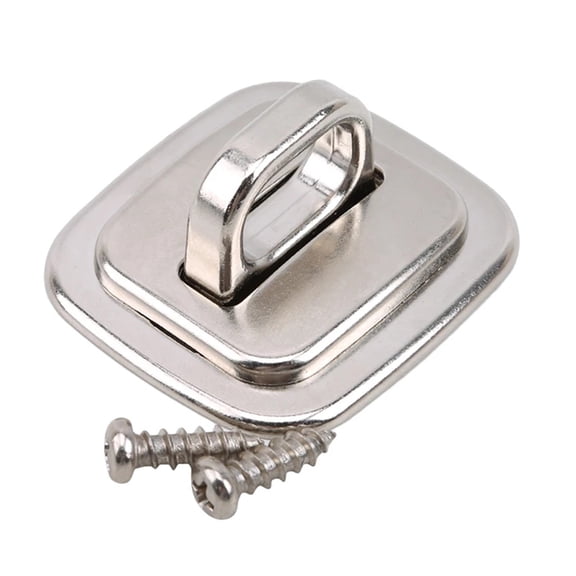 Security Base Plate for Cable Locks Metal Notebook Computer Fixing Base Square Fixed Board with Hole for Laptop