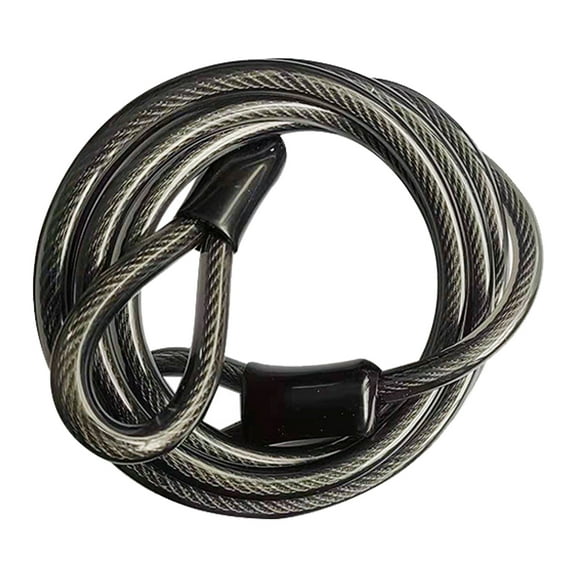 Security Bike Lock Chain Anti-theft Security Steel Wire Rope Cable Security Cable Chain for Motorcycle Electric Scooter