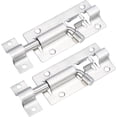 thumbnail image 1 of Security Bolt Latch, Slide Bolt Latch 3 Inches Slide Latch Lock, Easy to Install Gate Thickened Stainless Steel Sliding Lock for Door (2 Pack) 2, 1 of 5