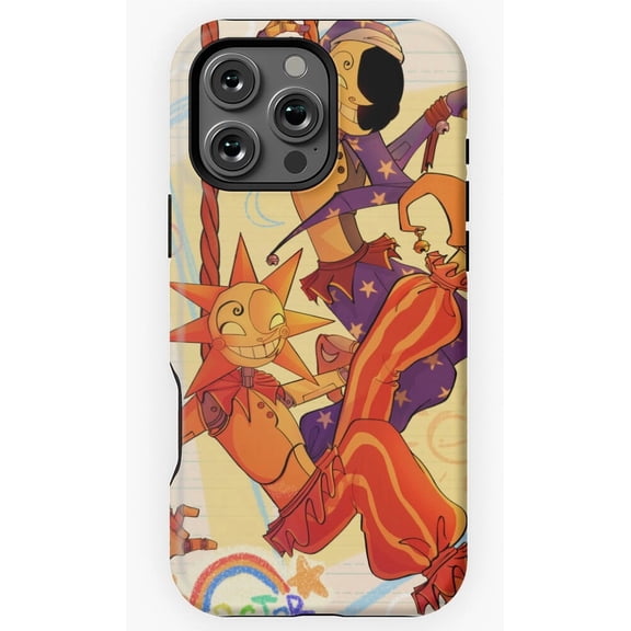Security Breach Sun Moon Phone Case Compatible with iPhone 11 to 16 Pro Max