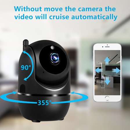 Security Camera, 2025 New Upgrade Home Wireless Remote Surveillance Camera 2 Million Panoramic Intelligent High-definition Surveillance Camera