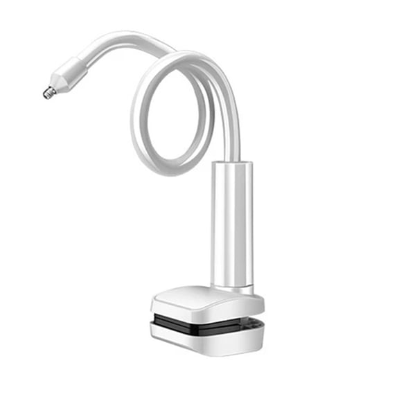 Security Camera Clip Holder Punch-Free Cabinet Ceiling Wear-Resistant Galvanized White Smile Home