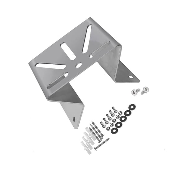 Security Camera Corner Mount Bracket Stainless Construction Quick Installation
