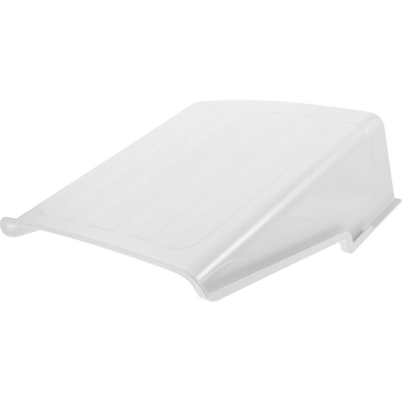 FONDOTIN Universal Outdoor Security Camera Cover, White Plastic Protector, Weatherproof Rain and Sun Shield, Easy Installation