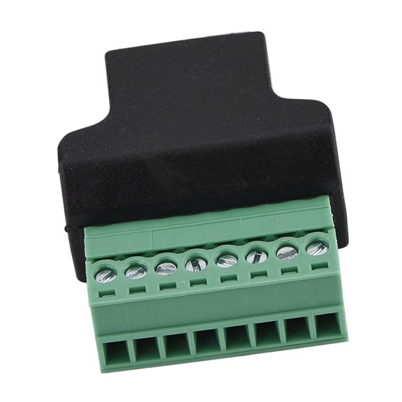 Security Camera Ethernet Adapter, RJ45 Female To 8,Pin Terminal, EIA/TIA 568B Standard