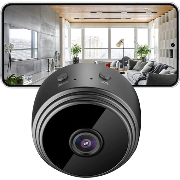 Security Camera Indoor Wireless, 150 Wi-Fi Camera for Home Security, 1080P Smart Pet Dog Camera with Phone App, Motion Detection and Night Vision