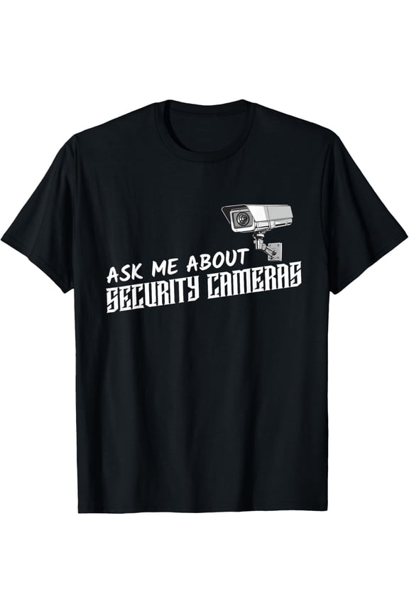 Security Camera Installation Guy Business T-Shirt