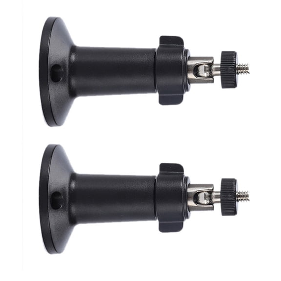 Security Camera Mount 360 Rotation Adjustable Wall Ceiling Or Desk Installation Bracket For Indoor Outdoor Surveillances