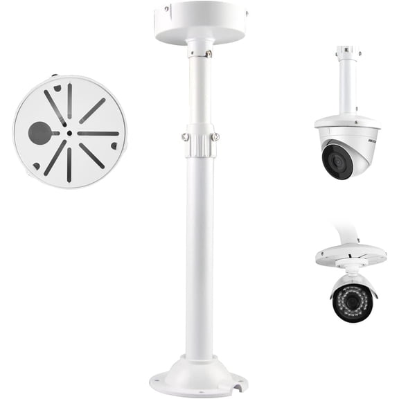 Security Camera Mount Bracket, Dome Camera Mount Universal Camera Wall Mounting Bracket /IP Camera for CCTV Security Camera, I Type (16-25 inch)