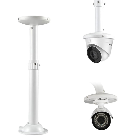 Security Camera Mount Bracket, Dome Camera Mount Universal Camera Wall Mounting Bracket for CCTV Security Camera/IP Camera, I Type (15.7-23.6 inch)