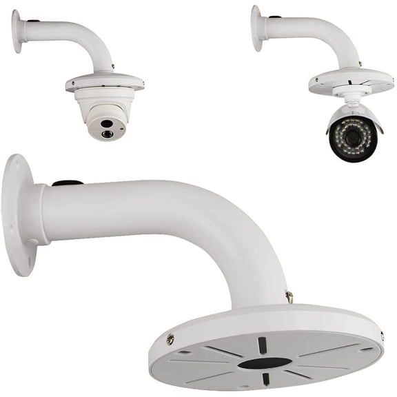 Security Camera Mount Bracket, Dome Camera Mount Universal Camera Wall Mounting Bracket for CCTV Security Camera/IP Camera