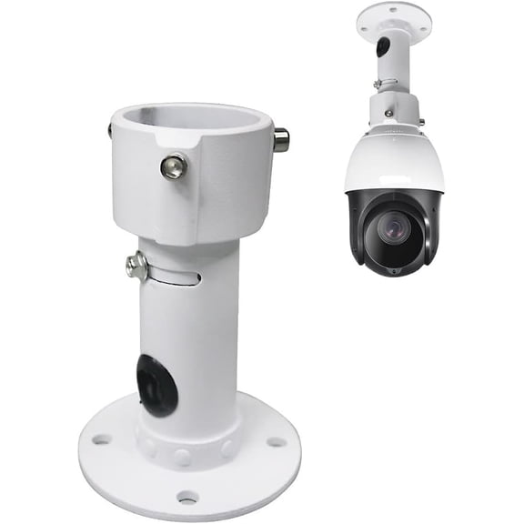 Security Camera Mount Bracket, Dome PTZ Universal Ceiling Mounting Bracket for CCTV Camera/IP Camera, I Type
