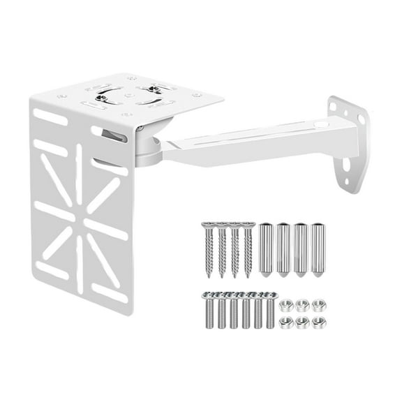 Security Camera Mount Wall Mounting Bracket Camera System Adapter with 30cm Extension for Outdoor Garden Lawn