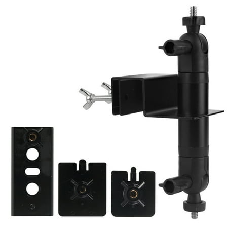 Security Camera Mounting Bracket With 360 Degree Rotation Stainless Steel Gutter Installation For Solar Powered Cameras